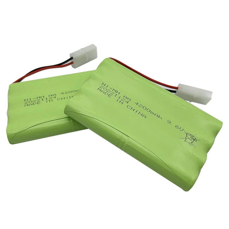 9.6v 4200mah Rechargeable Battery For Rc toys Cars Tanks Robots Gun Boats 9.6v 2800/3000mah NiMH Battery 9.6v AA Batteries