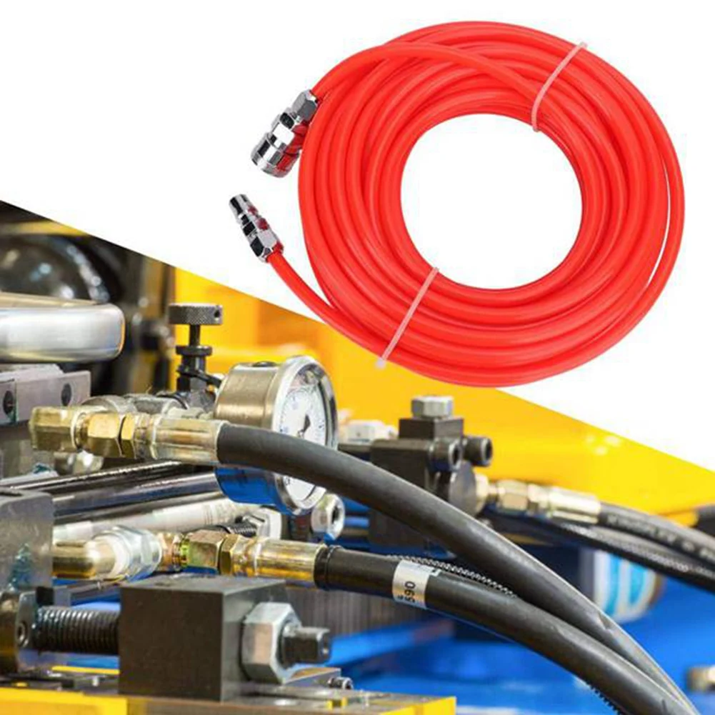 ABFU-20M Pneumatic Air Tube Compressor Hose With Male/Female Connector 5X8mm Straight Tube High Pressure Flexible Pipe