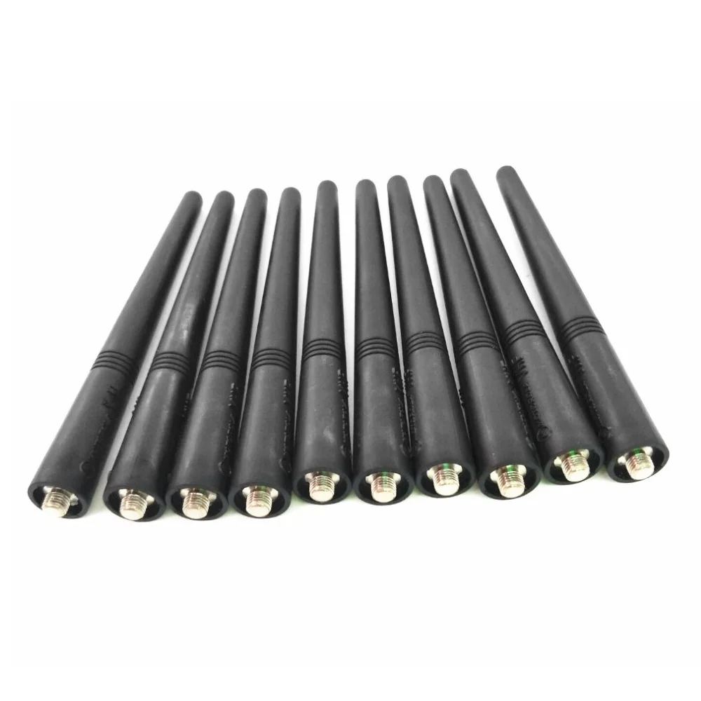 10Pcs VHF 5.5 inch Antenna for Motorola Two Way Radio GP340 GP350 GP360 GP380 GP640 GP680 HT1250 HT750 HT1550 Walkie Talkie