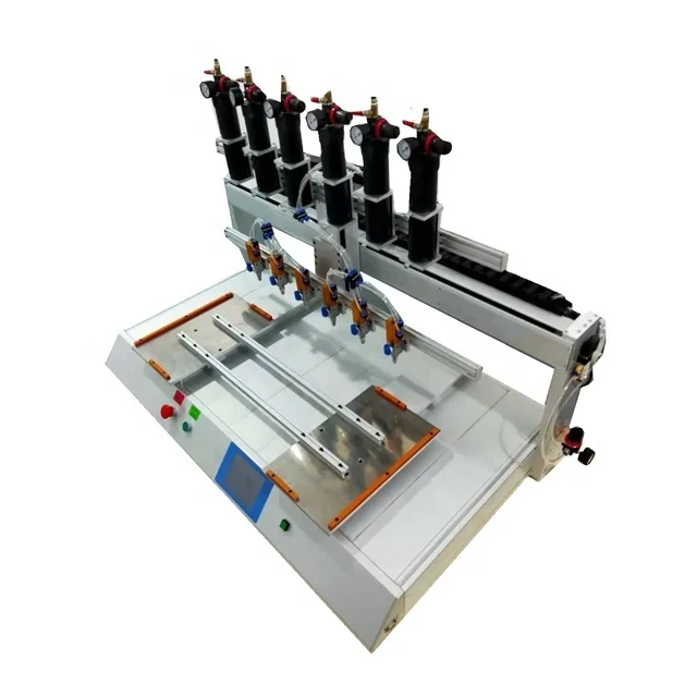 pvc silicone dispensing Machine 4 color silicone dispensing Machine