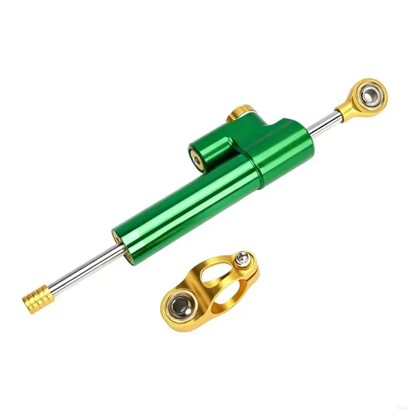 M76E Motorrad-Lenkungsdämpfer-Hardware-Kit mit goldener Klemmhalterung, Metallgehäuse und Straßengebrauch für Garagenarbeiten – Detail 9