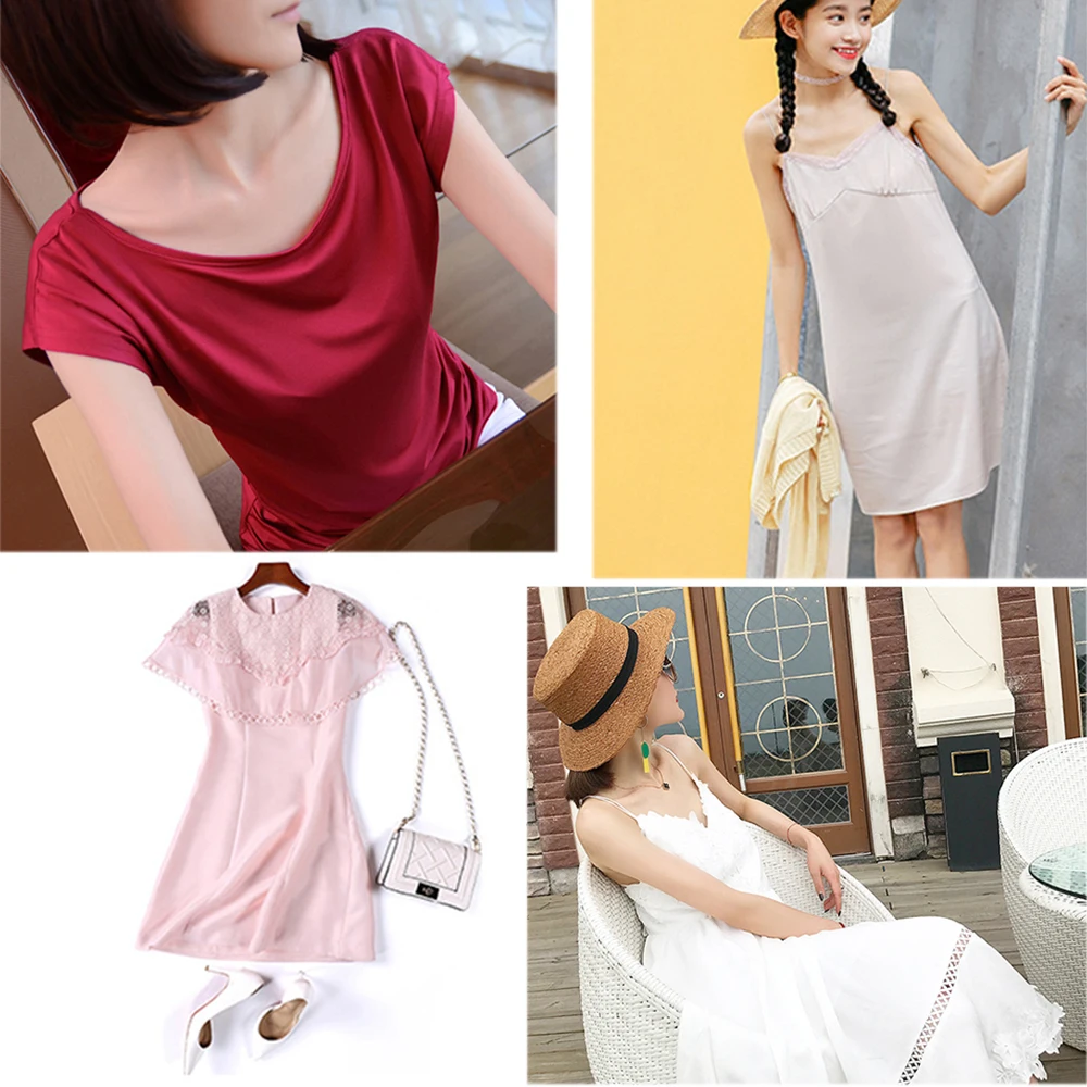 50x165cm cor sólida 4 vias estiramento jérsei tecido para diy costura vestido têxtil roupas esportivas camiseta lenço de cabeça e decoração de casa