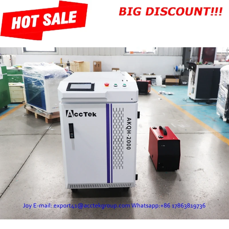 New Laser Machine Cleaning Weld 1000W 2000W Fiber Cutting Laser Welding Machine Portable Welder Laser