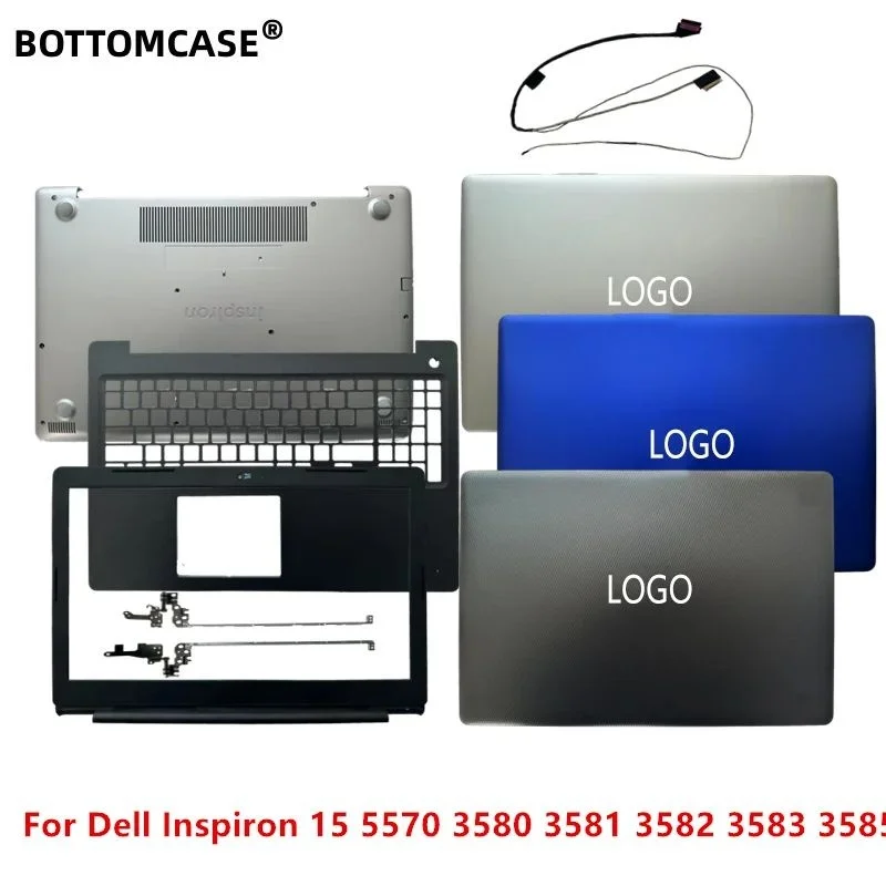 New For DELL Inspiron15 5570 3580 3581 3582 3583 3585 LCD Back Cover/LCD Bezel/Palmrest/Bottom Base Cover Case/Hinges/Antenna