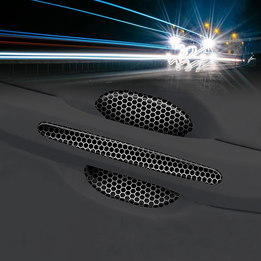 4pcs Car Handle Anti-collision Protection Strip Car Door Handle Bowl Scratch Protective Sticker Car Exterior Styling Accessories