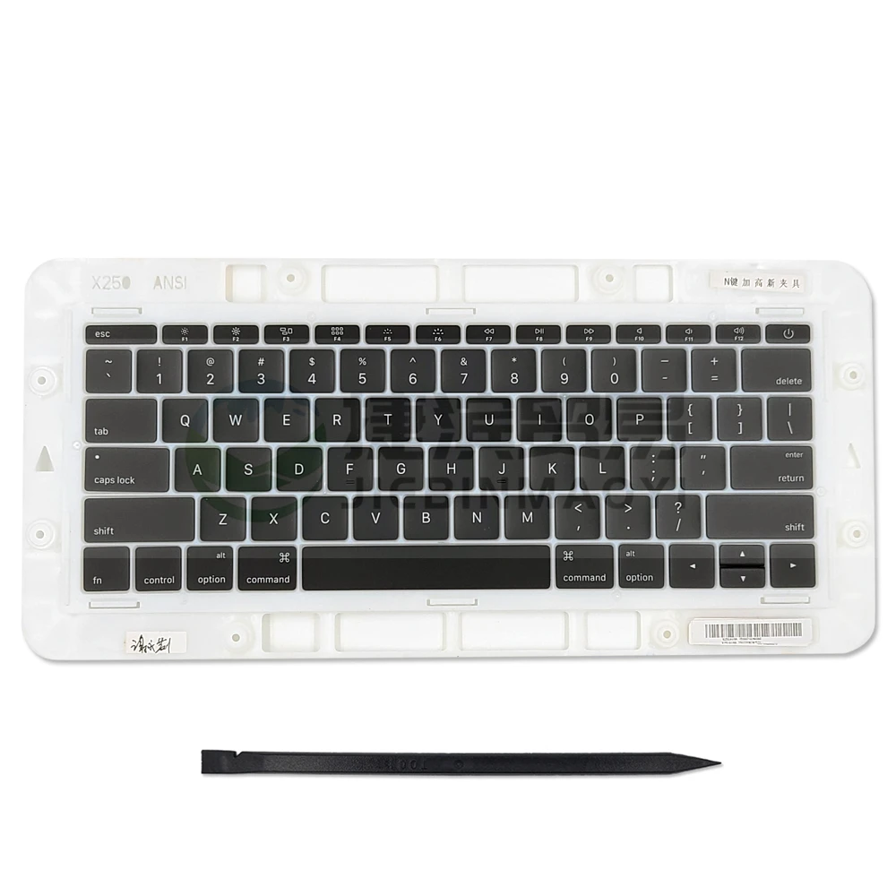 Teclado portátil Keycaps para MacBook Pro, Retina 13.3 ", EUA, Reino Unido, Francês, Espanhol, A1708, Key Cap, 2016, 2017, EMC 2978, EMC 3164