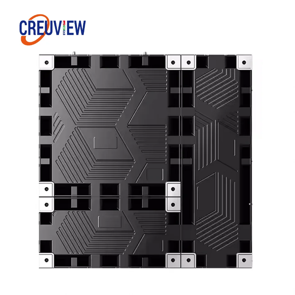 HD P1.25P1.56P1.95P2.6P2.976 داخلي ثابت COB LED عرض خزانة حجم 500x500mm لوحات الإعلان فيديو شاشة LED