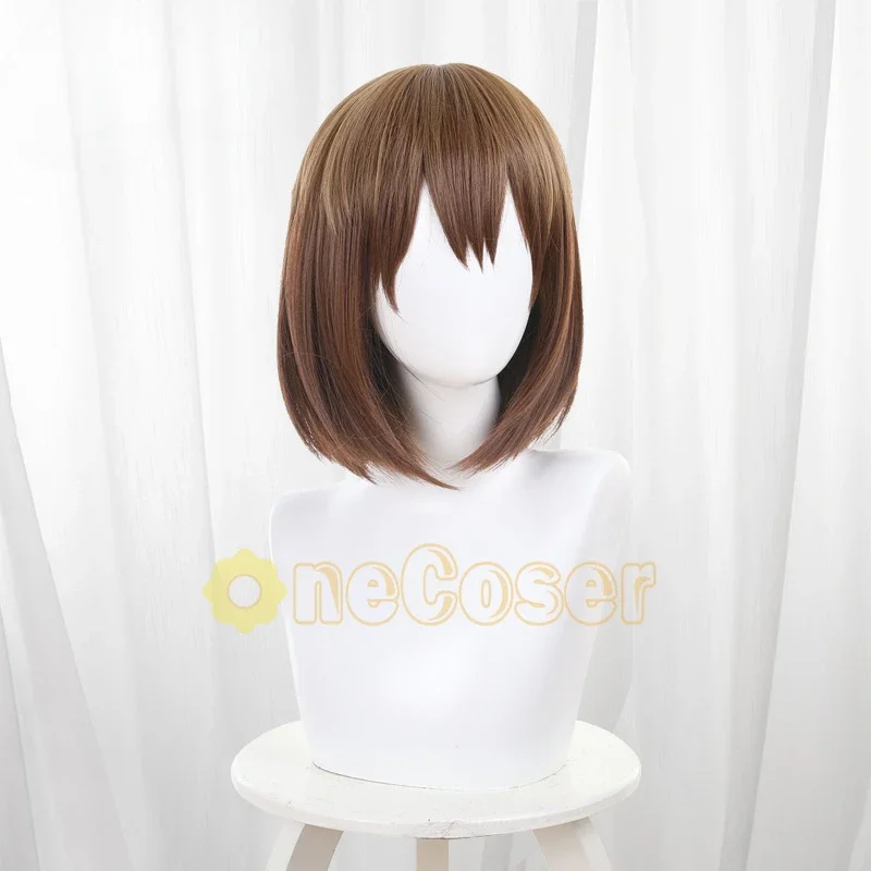 NoKo shikanoko cosplay wig anime shikanoko nokonoko shitantan my deer friend nokotan Brown gradient hair fiber hair wig cap