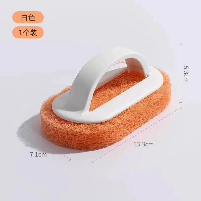

Multi-Purpose Cleaning Brushes for Kitchen Sink, Pot, Stove, Bathroom Counter, Wall, Glass & Tile – Durable Scrub for All Househ