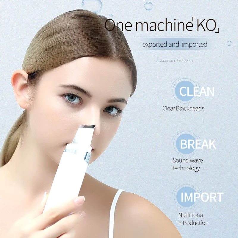 KSKIN professionale elettrico viso pelle morta Peeling pulizia sonica Scrubber ad ultrasuoni per la pelle
