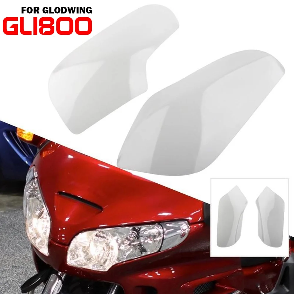 

For HONDA Goldwing GL1800 2001-2017 Motorcycle Headlamp Headlight Guard Shield Screen Lens Cover Front Light Lamp Protector