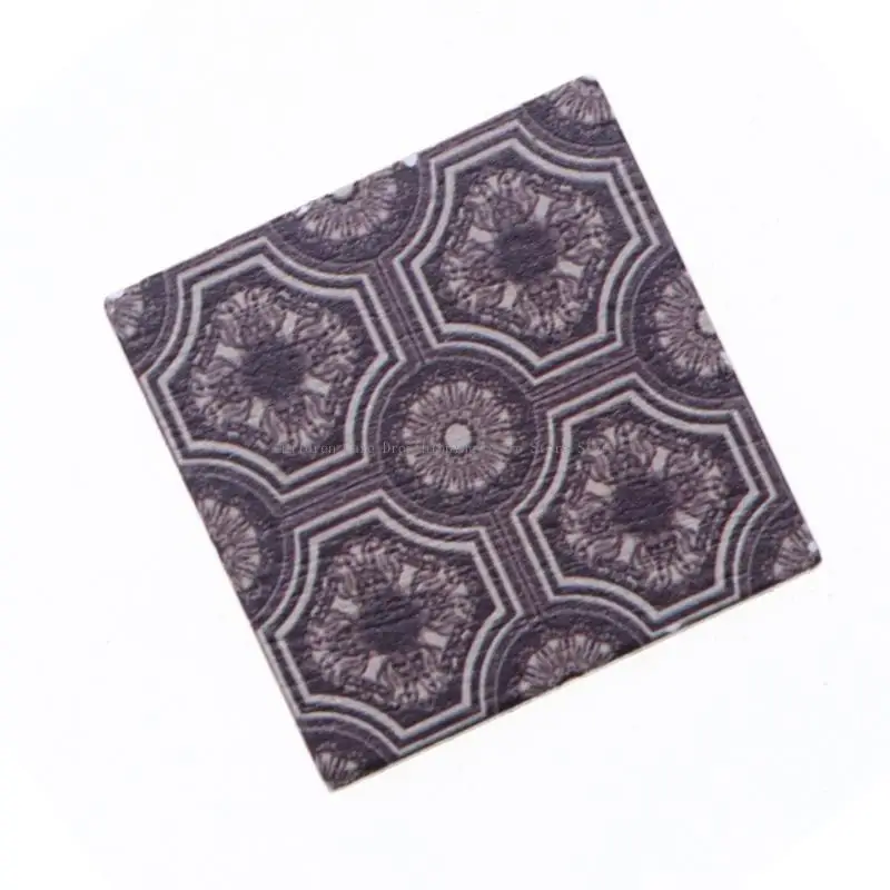 9 Stück sichere Holzbodenfliesen für Kinder, Bastelmodell, Projekt, Spielzeug, Simulation, Puppenhaus, Raumdekoration, Zubehör