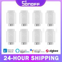 SONOFF TRV Zigbee Thermostatic Radiator Valve TRVZB Smart Temperature Control Work With Alexa Google Smartthings ZHA MQTT