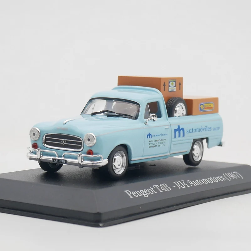 

IXO 1:43 Scale Diecast Alloy 1967 Peugeot T4B Pickup Truck Toys Cars Model Classics Nostalgia Adult Gift Souvenir Static Display