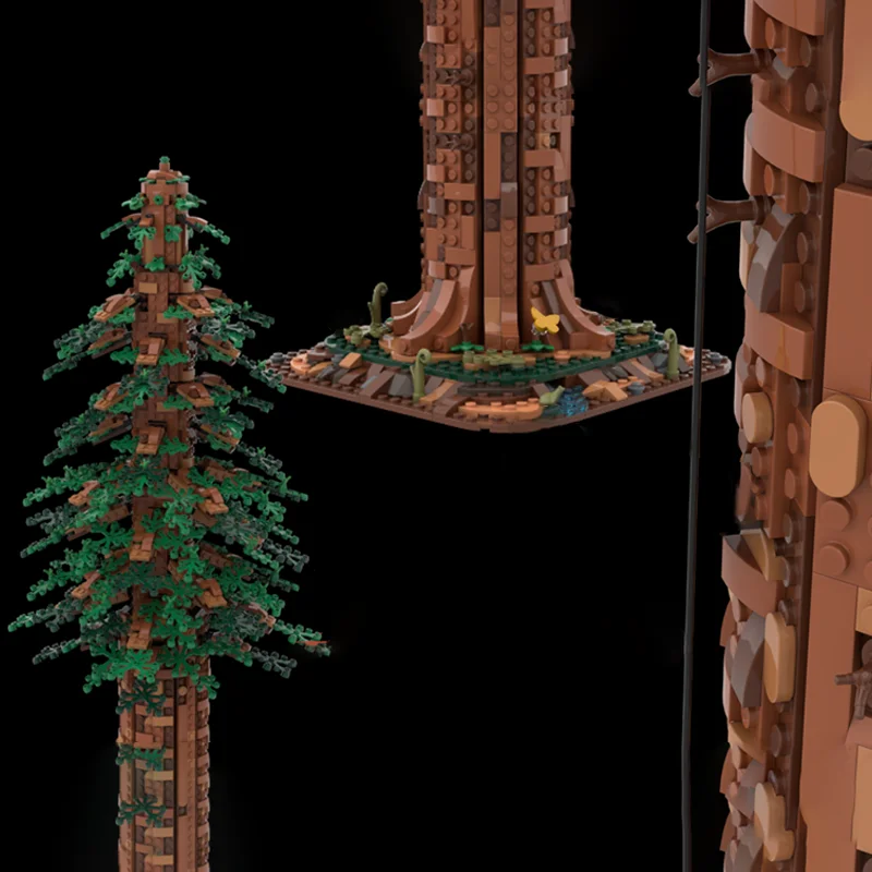 NUOVO 3129PCS Redwood Tree Building Moc Educazione fai da te Idea creativa Bambini Giocattolo di mattoni Costruzione di compleanno Blocchi regalo di Natale