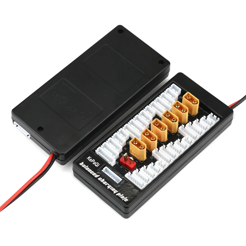 Multi 2S-6S Lipo Parallel Balanced Charging Board XT60 Plug For RC Battery Charger B6AC A6 720i Parallel Charging Plate Board