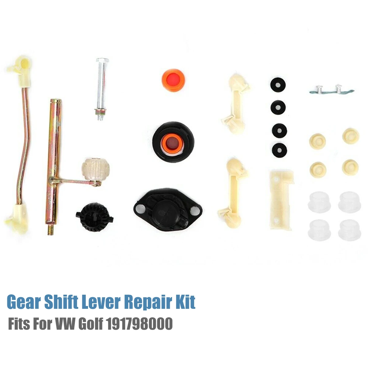 Car Gear Shift Lever Repair Kit Relay Shaft 20pcs Car Accessories For VW Jetta Golf MK2 191798000 191711173B