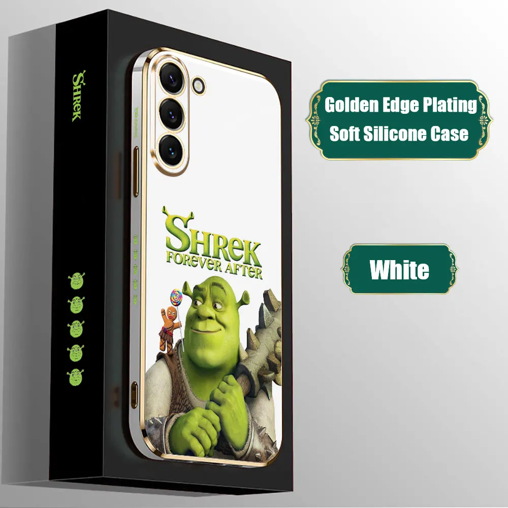 Funny Movie Shrek Anime Case For Samsung Galaxy Note Ultra 20 10 9 8 Plus A15 A14 A13 A05 S M62 M53 M51 M33 M32 M31 M30S Cover