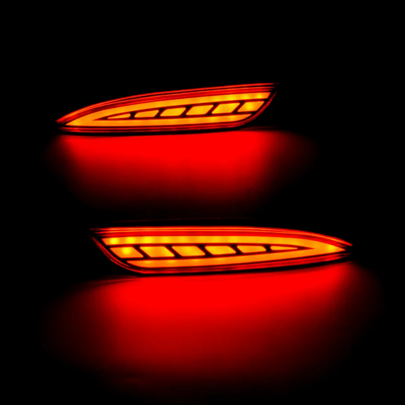 2 Pcs Car Rear Bumper Fog Lamp Fit for Mazda 6 Atenza for Mazda 3 Hatchback 2019 2020 High Quality Auto Brake Turn Signal Light - Image 4