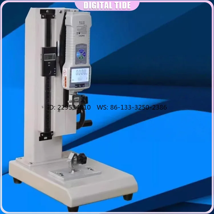 Tensile Compression Testing Machine Test Bench Digital Display Push-pull Force Gauge Bracket Spiral Force