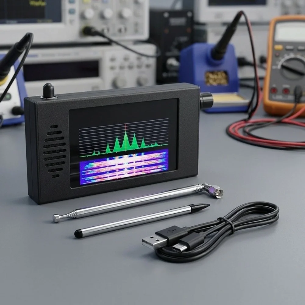 101 Software Defined Radio for Shortwave Listening and HAM Communication with Real-Time FFT and Touch Interface