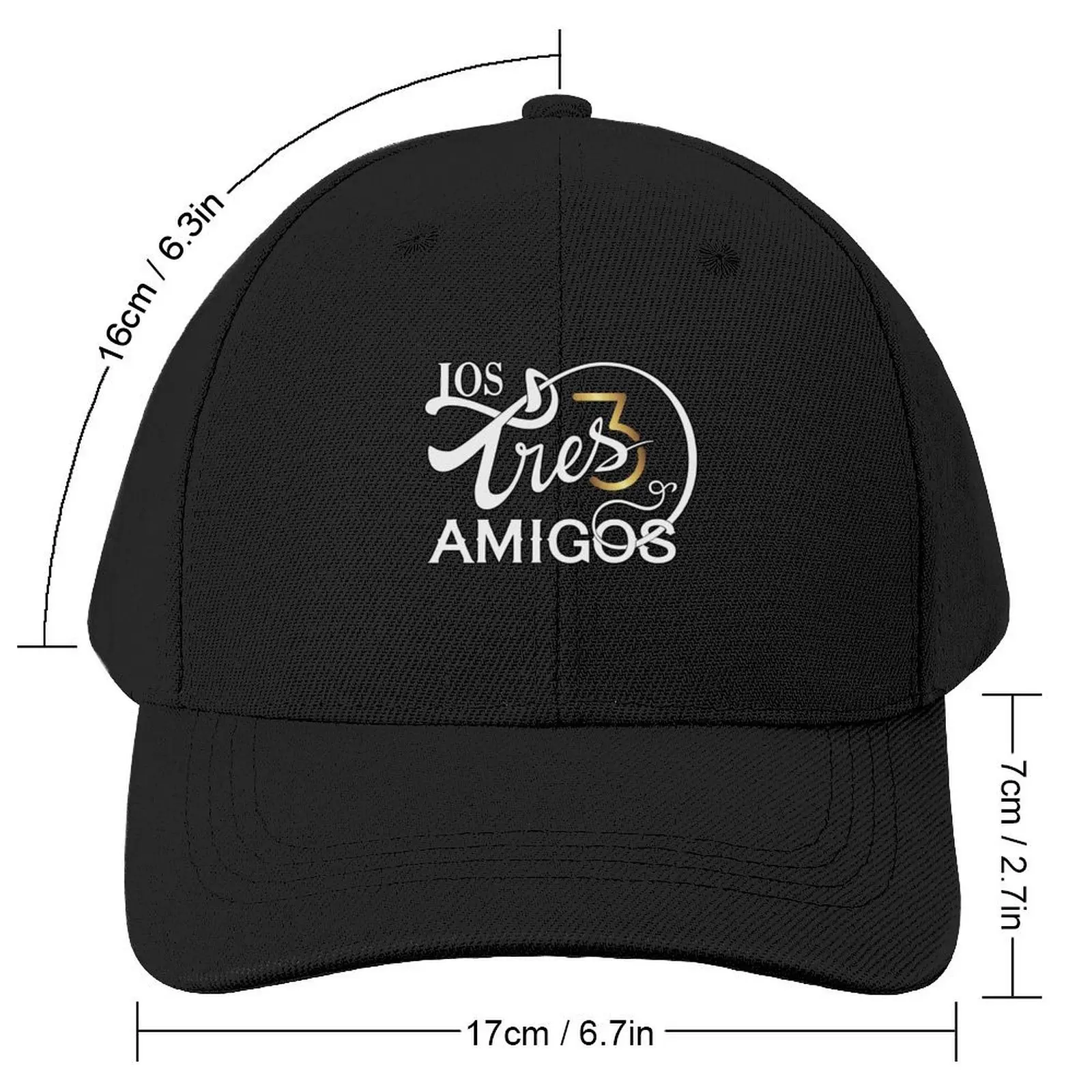 Los Tres Amigos - The Three Amigos Baseball Cap Mountaineering black western Hat Golf Cap Women's Beach Outlet 2024 Men's