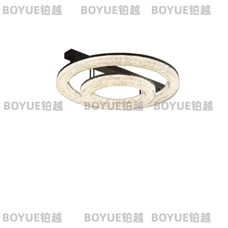 for Italian Minimalist All Copper Ceiling Light Modern High End Designer Atmosphere Lamp for Living Room Master Bedroom Home