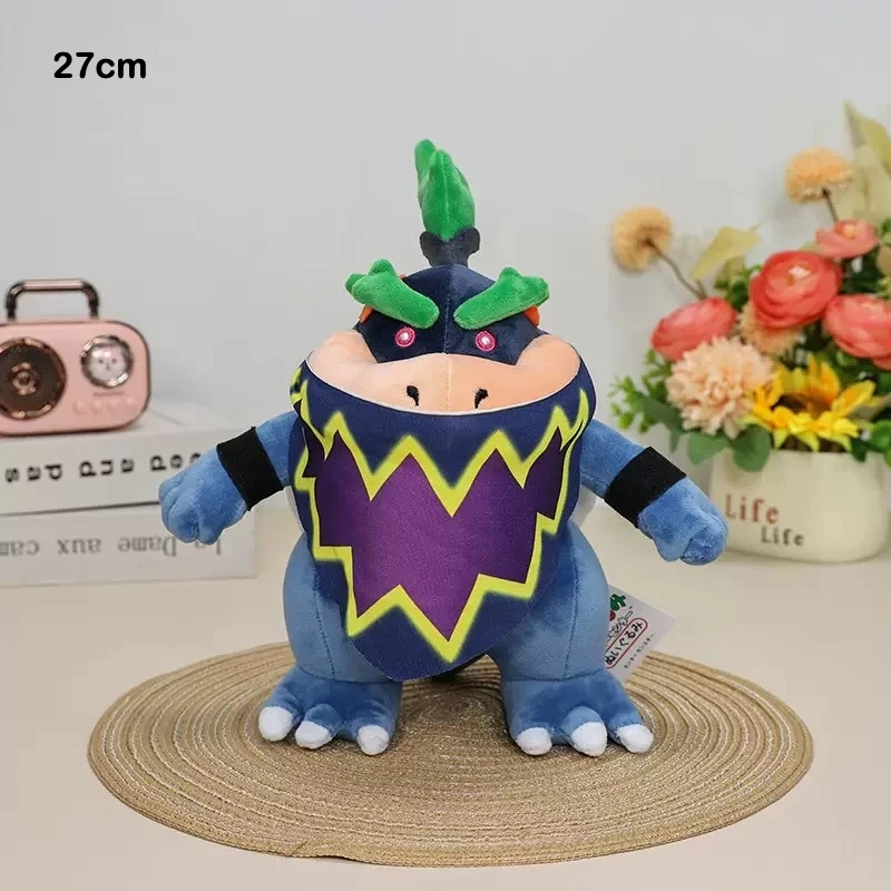 2026 New Mario Wonder Bowser Jr Fire Dragon Plush Toys Doll Soft Stuffed Toys for Kids Birthday Christmas Gift view 3