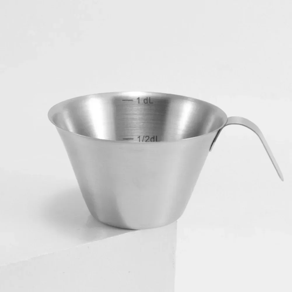 Tasse à mesurer à extraction en acier inoxydable 100.5, gadgets de salle à manger, accessoires pour cocktails, 46.5x100x41mm, 304 ml, 36g, 50ml