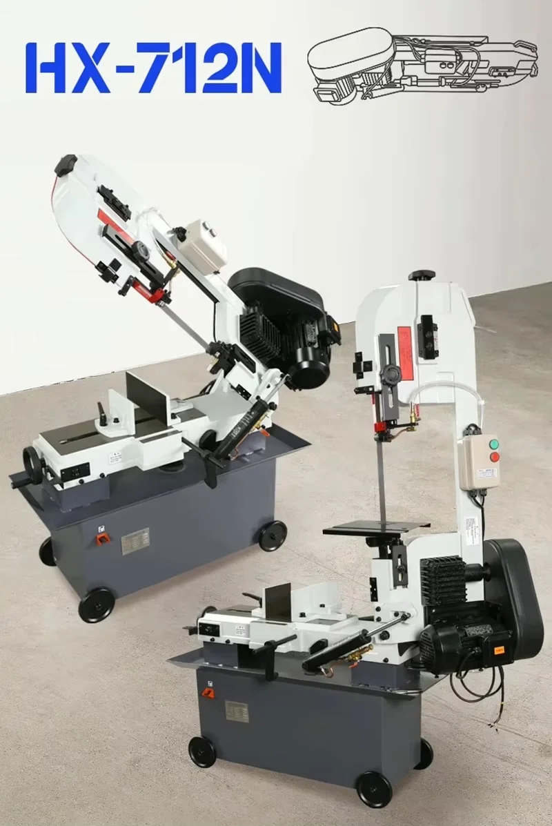Hot Sale Metal Band Sawing Machine HX-260G Metal Cut Saw Machines Good Quality Fast Delivery Free After-sales Service