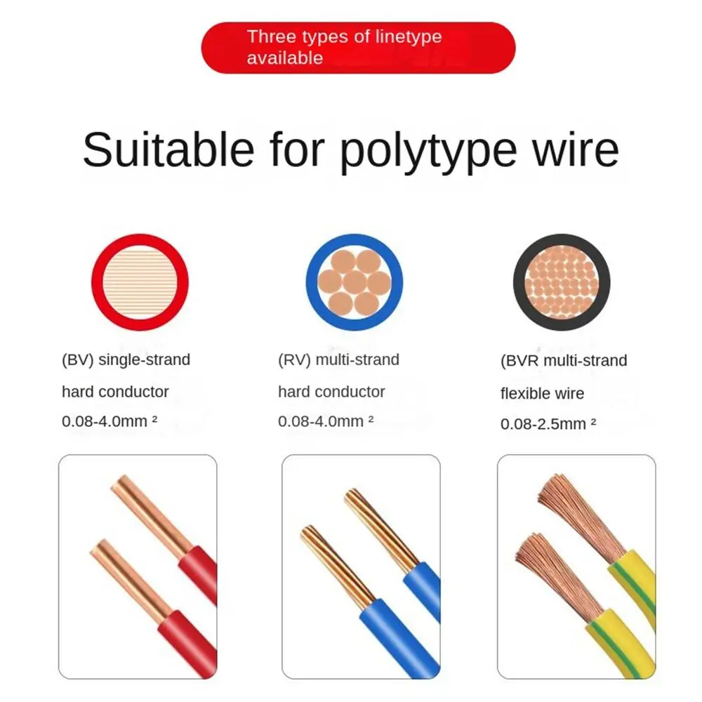 Junction Box Splitter Wire Connector T-type Wiring Terminal Quick Wire Connector Terminal High Power Branch Terminal Block