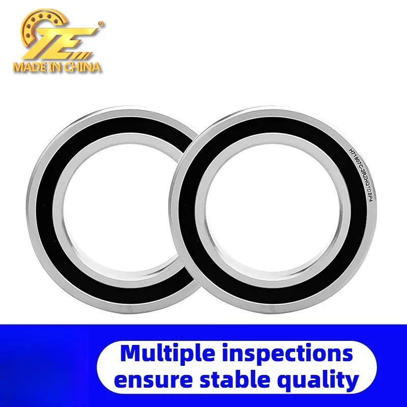 2PCS Manufacturer seal 71812 71813 71814 71815 71816 71817C P5 angular contact ball bearing