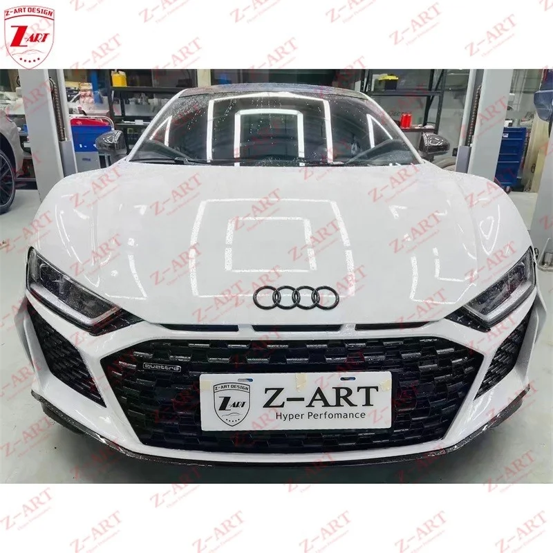 Z-ART 2016-2020 R8 Altes Zu Neuem Stoßfänger Karosseriekit Für Audi R8 MK2 Facelift Tuning Karosseriekit Für Audi R8 PP Teile Au