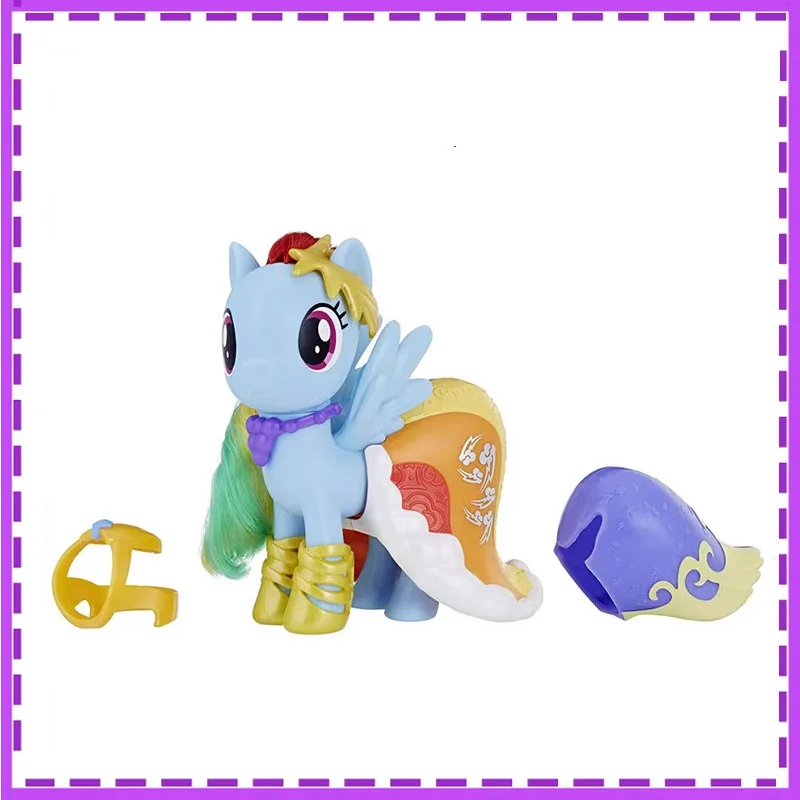 

Hasbro Anime My Little Pony Twilight Sparkle Twilight Sparkle Pinkie Pie Princess Celestia Rainbow Dash Action Figure Model Toys