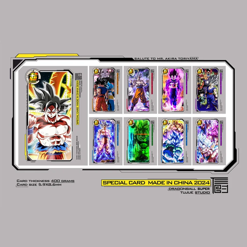 การ์ดแฟลชดราก้อนบอล ซุนโกคู ทรังค์ส เวเจต้า ไอวี ฟรีเซอร์ กระดาษคัพเปอร์เพลท 400 กรัม ของสะสมอนิเมะ ฟิกเกอร์ของเล่นแอคชั่น ของขวัญ