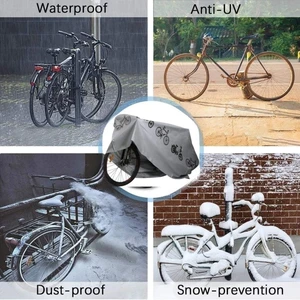 Waterproof Bicycle Gear Raincover, Bike Cover, Outdoors, Sun, Case MTB, Bicycle Gear Accessories 10 Main Sales Bike Parts - №2