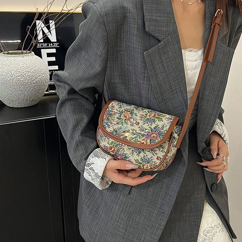 حقيبة هاتف بطبعة الفهد للنساء بتصميم جديد حقائب كتف بحمالة حقيبة كروس محمولة مدمجة #2