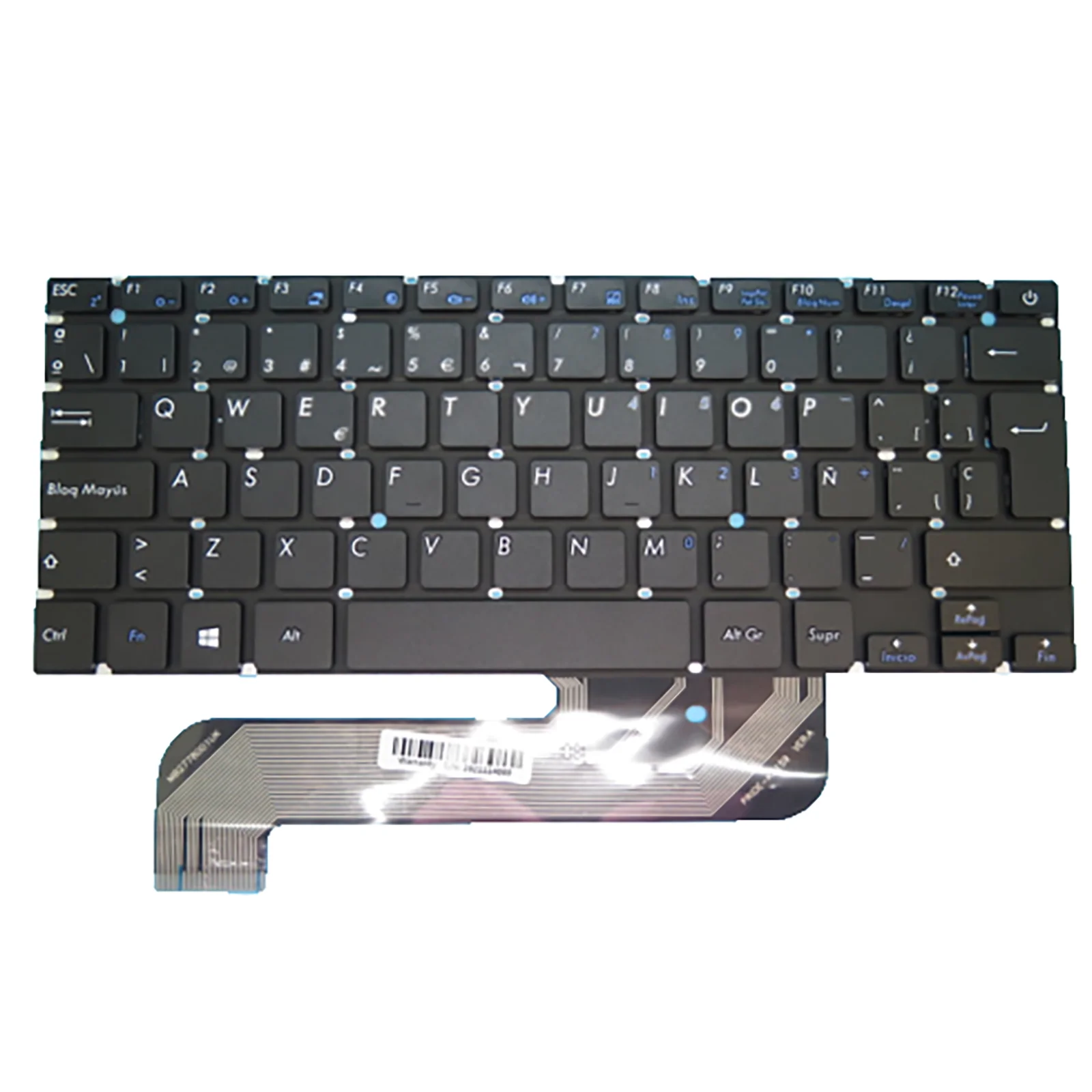 

SP Layout for MEDION PineBook Pro PRIDE-K3159 MB2778001UK S/N: 2021114069 Laptop Keyboard