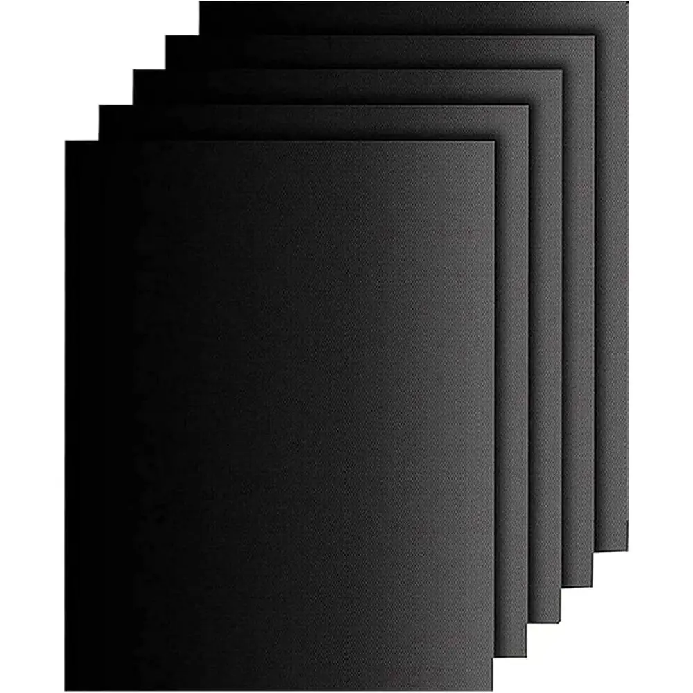 Large Oven Liners, 5 PACK Heavy Duty, BBQ Grill Mats, Bottom Oven, Gas, Electric, Assisted Ovens, Bg Mat, Oven Protector Sheets,