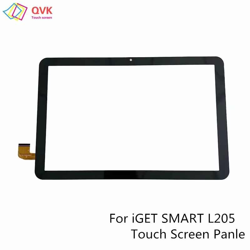 Black 10.1 Inch For iGET SMART L205 L203 L203C Tablet Capacitive Touch Screen Digitizer Sensor L205 Tab Pad GY-G10269A-01-V1