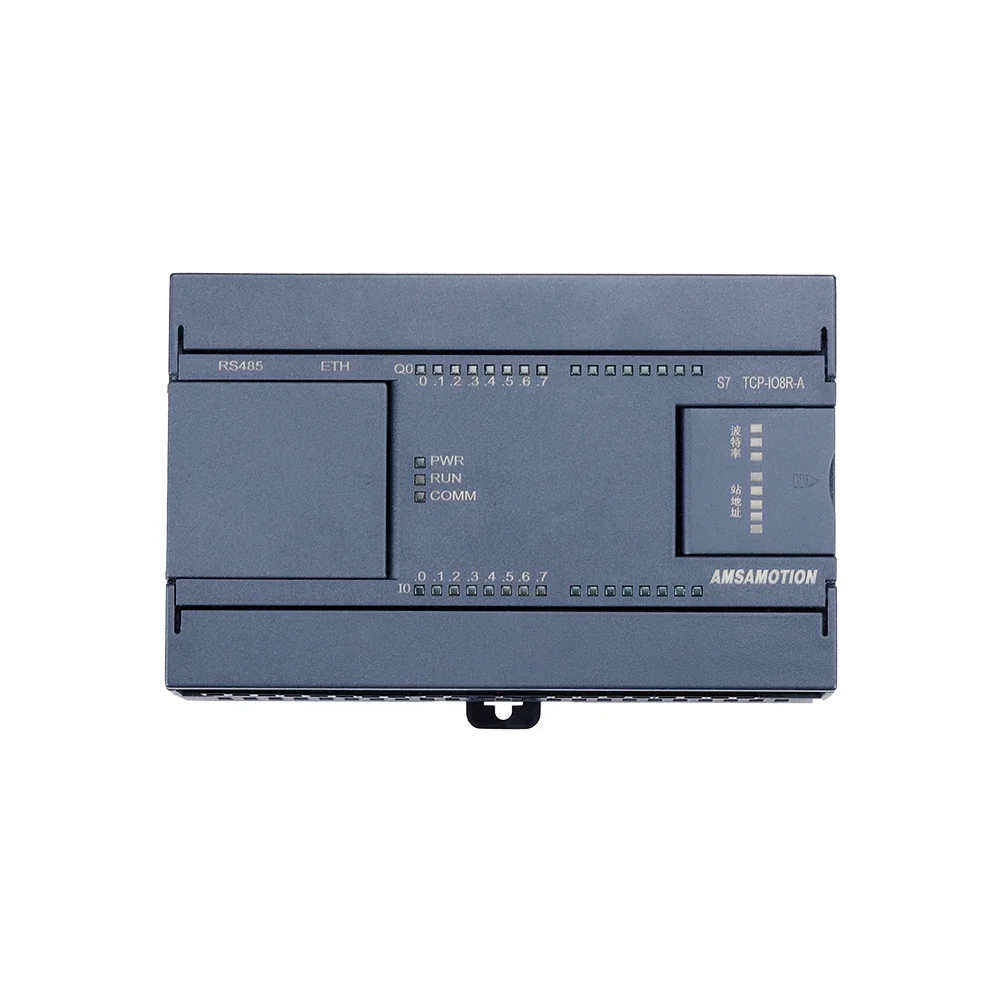 Imagem -03 - Rtu Relé de Expansão Ethernet High Velocidade Communication Module 8i8o 6ai1ao para Siemens Smart200 300 1200 Modbus s7 Tcp-io8r-a