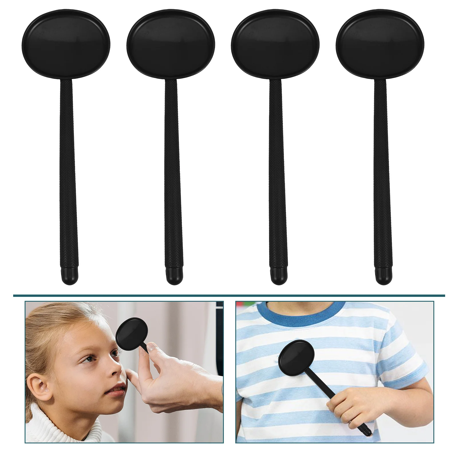 

6 шт. повязка на глаза, инструмент для экзаменации глаз, щит, окклюдер, инструменты, черный тестовый набор, ручной