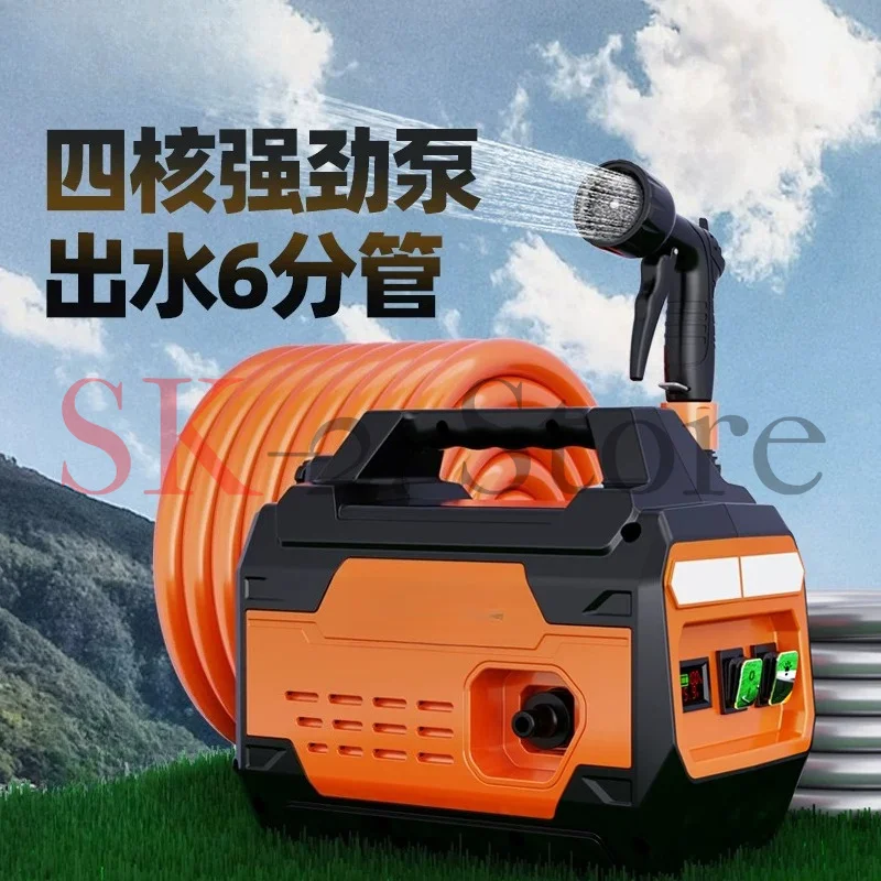 2026 Rechargeable Cordless pump 24V Agricultural watering pump for watering vegetables and flowers Car washing machine