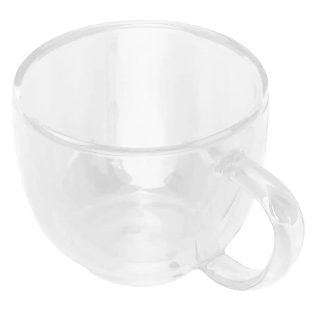200ml Double-walled Coffee Cup Glass Glasses Tea Coffee Thermo