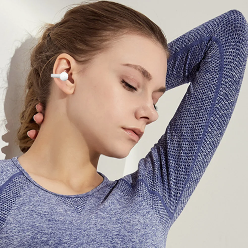 Wireless Earbuds 10MM Dynamic Driver Wireless Earphones with Charging Case Bone Conduction Headset Bluetooth-Compatible