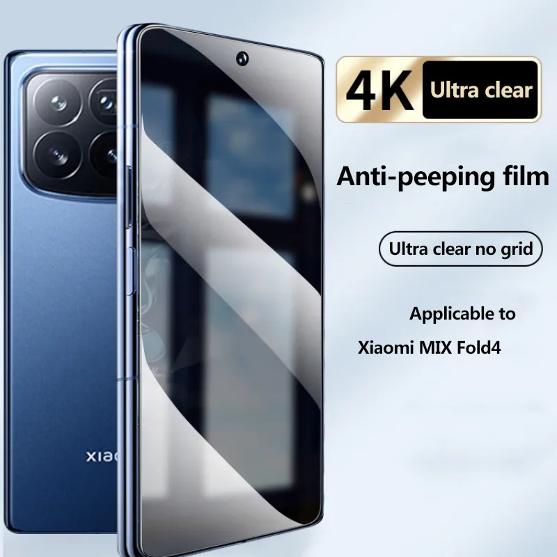 Anti-Peep Privacy Screen Protector For Xiaomi Mix Fold 4 Fold4 AntiSpy Temper Glass Film