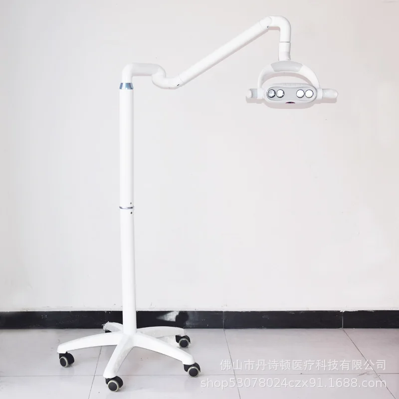 Lámpara Dental portátil de luz Led, lámpara Oral de belleza, lámpara de operación, lámpara de inducción, lámpara de piso sin sombras