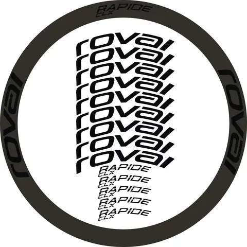 Pegatinas decorativas personalizadas CLX para bicicletas, pegatinas decorativas de alta calidad para neumáticos y bujes de ruedas de bicicletas de montaña