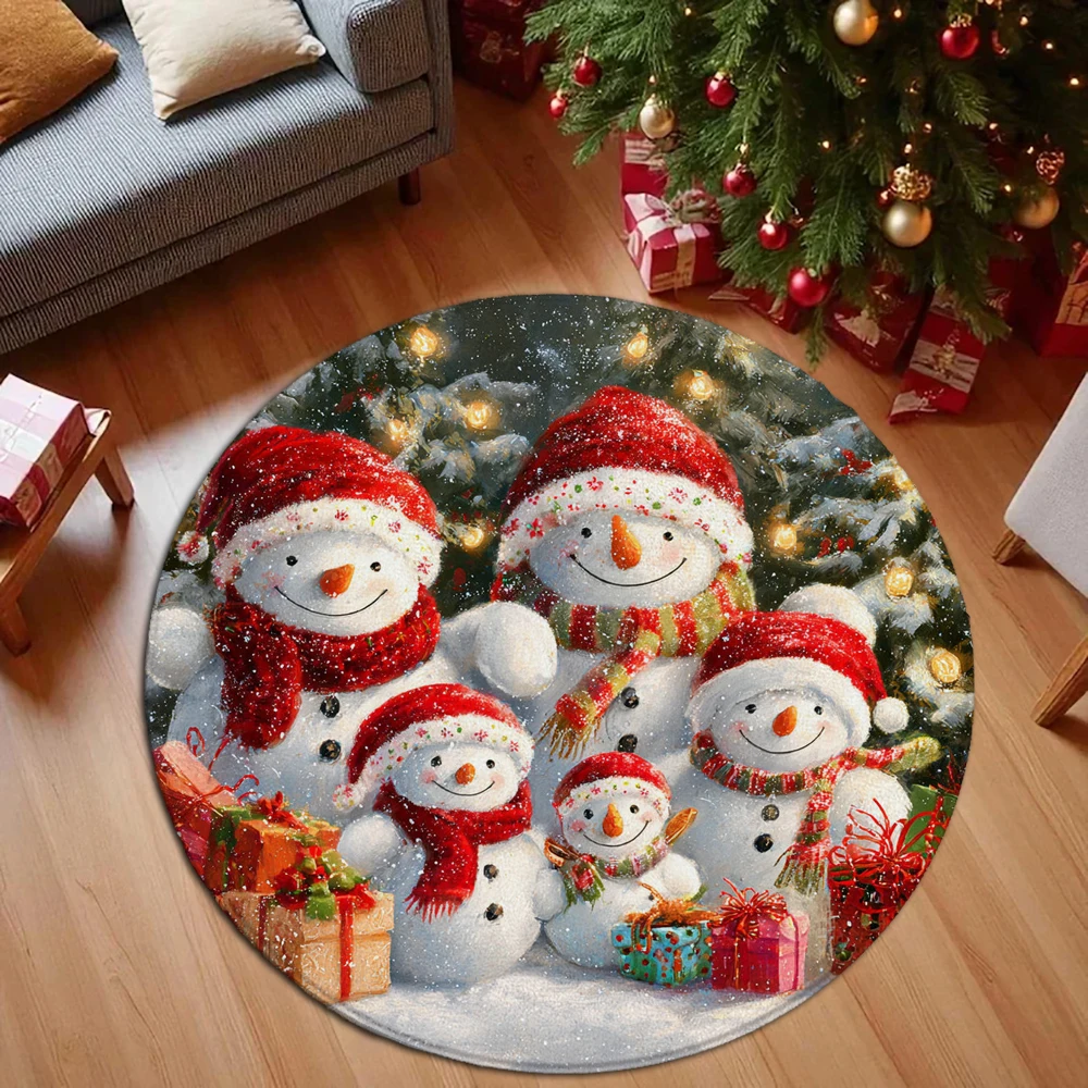 2026 عيد الميلاد البساط شخصية السجاد لينة الفانيلا البساط لغرفة المضادة للانزلاق عيد الميلاد السجاد للمنزل ديكور هدية 2026 السنة الجديدة