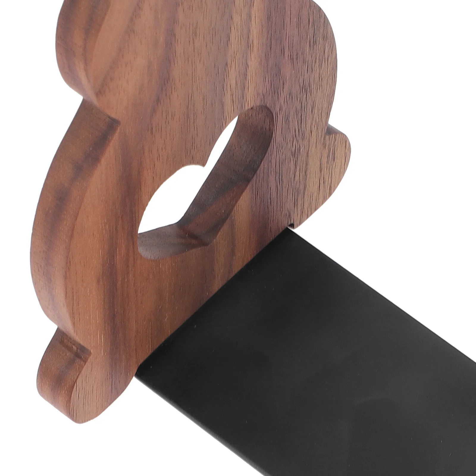 

Rabbit Shaped Wooden Bookend Non Slip Desk Shelf Support for Books Magazines Organization Decorative Book Ends for Living Room